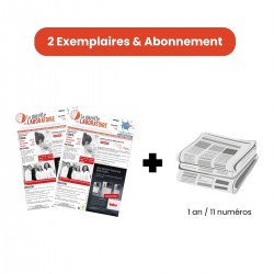 2 exemplaires + abonnement...