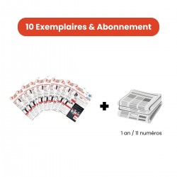 10 exemplaires + abonnement...