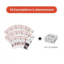 50 exemplaires + abonnement...